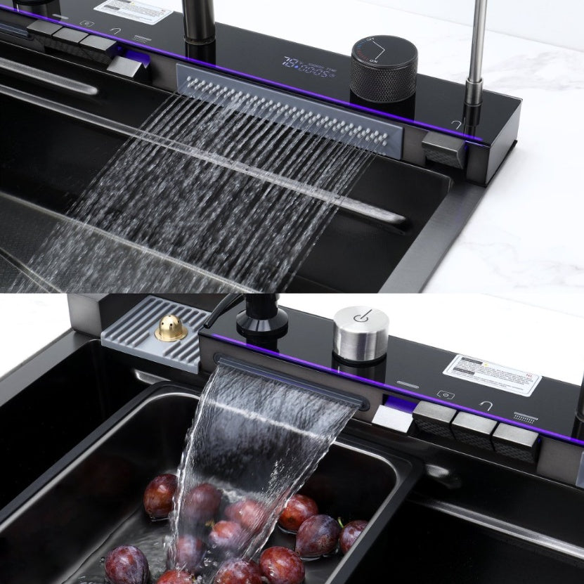 Pull-out Facuet and Cutting Board for Sink!