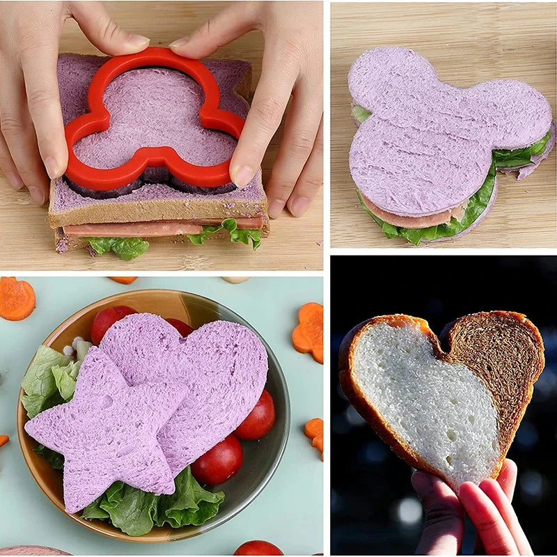 4-Piece Sandwich Cutter Set