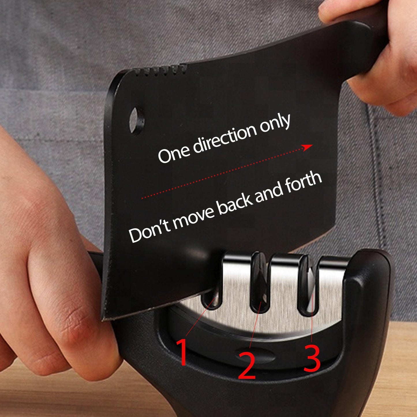 3-Step Knife Sharpener