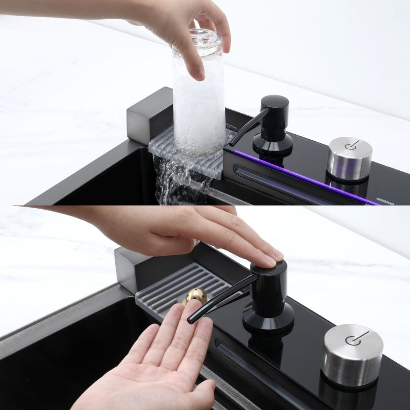 Pull-out Facuet and Cutting Board for Sink!