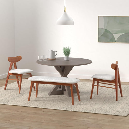 Solid Wood Rustic Dining Table