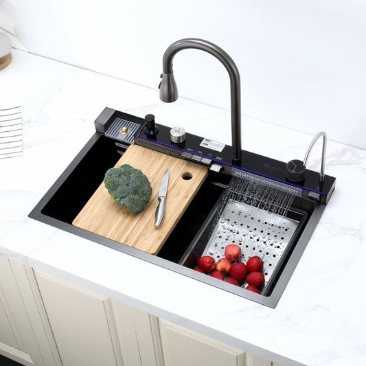 Pull-out Facuet and Cutting Board for Sink!