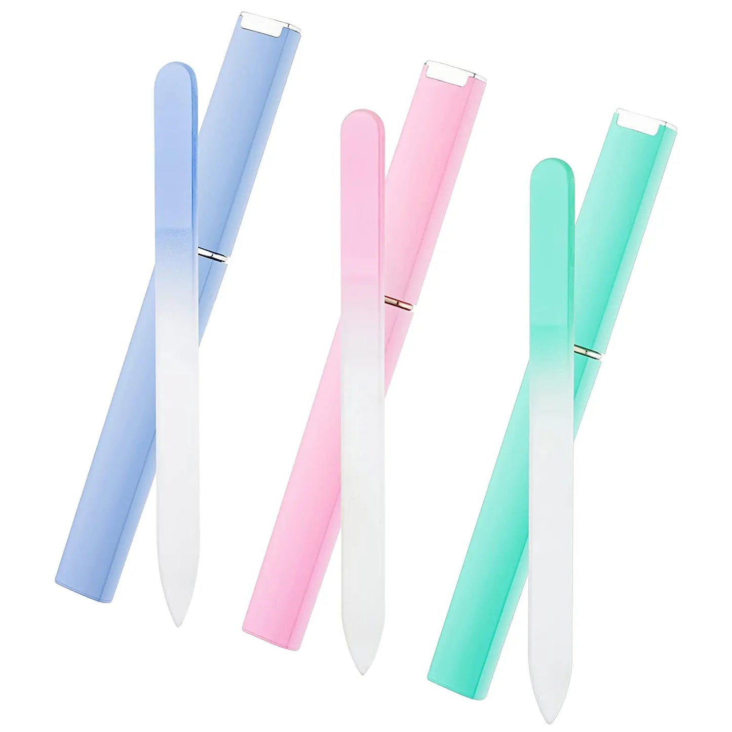 Premium Glass Nail File With Case