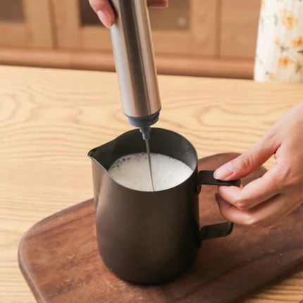 Portable Electric Foam Maker Dark Grey