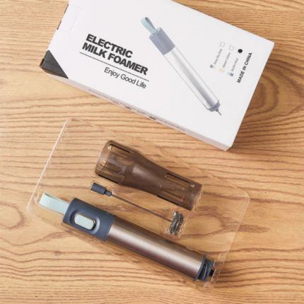 Portable Electric Foam Maker Dark Grey
