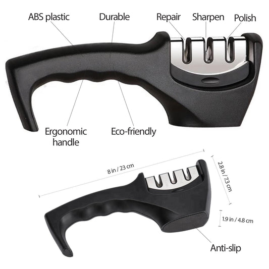 3-Step Knife Sharpener